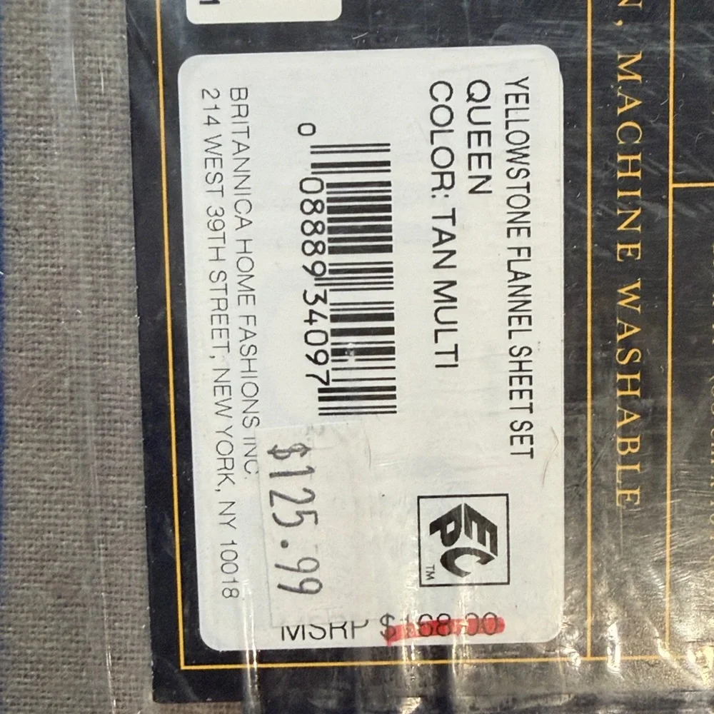 Pendleton Multicolor Yellowstone Striped Cotton Sheet Set - Picture 4 of 4